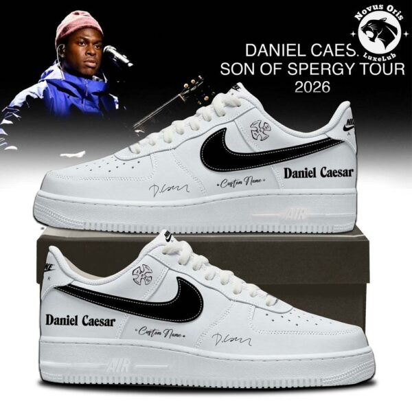 Daniel Caesar Son of Spergy Tour 2026 Air Force 1 - NovusOris Best Merch For Fans