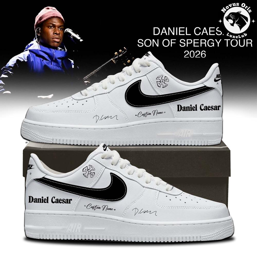 Daniel Caesar Son of Spergy Tour 2026 Air Force 1 - NovusOris Best Merch For Fans