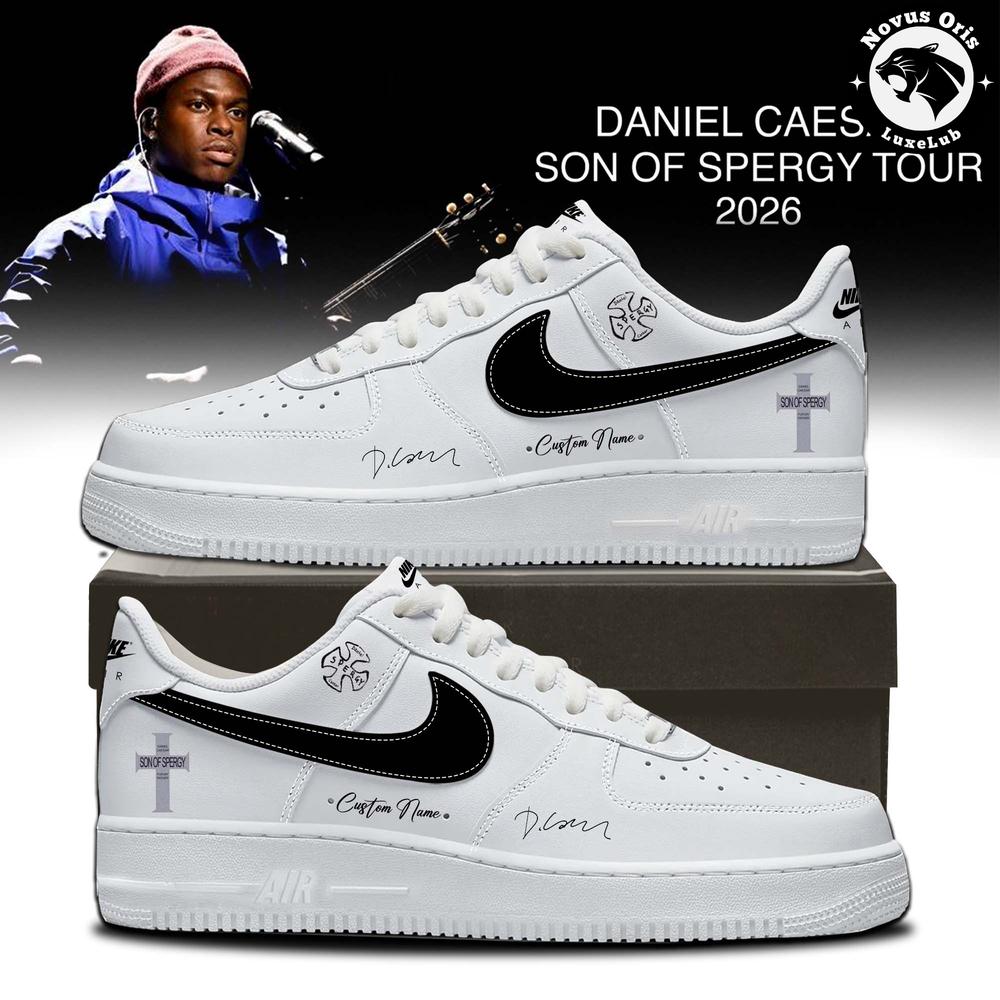 Daniel Caesar Son of Spergy Tour 2026 Air Force 1 - NovusOris Best Merch For Fans