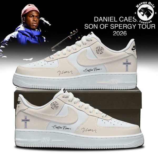 Daniel Caesar Son of Spergy Tour 2026 Air Force 1 - NovusOris Best Merch For Fans