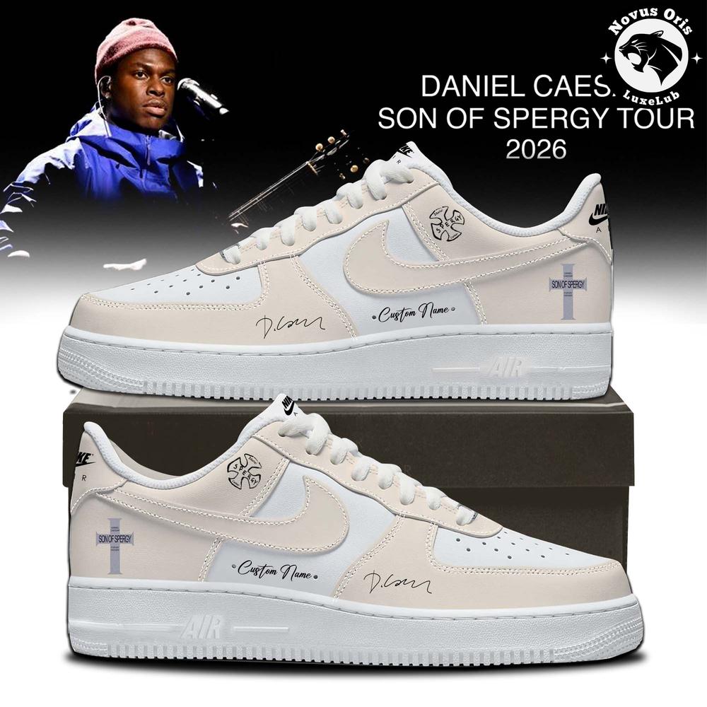Daniel Caesar Son of Spergy Tour 2026 Air Force 1 - NovusOris Best Merch For Fans