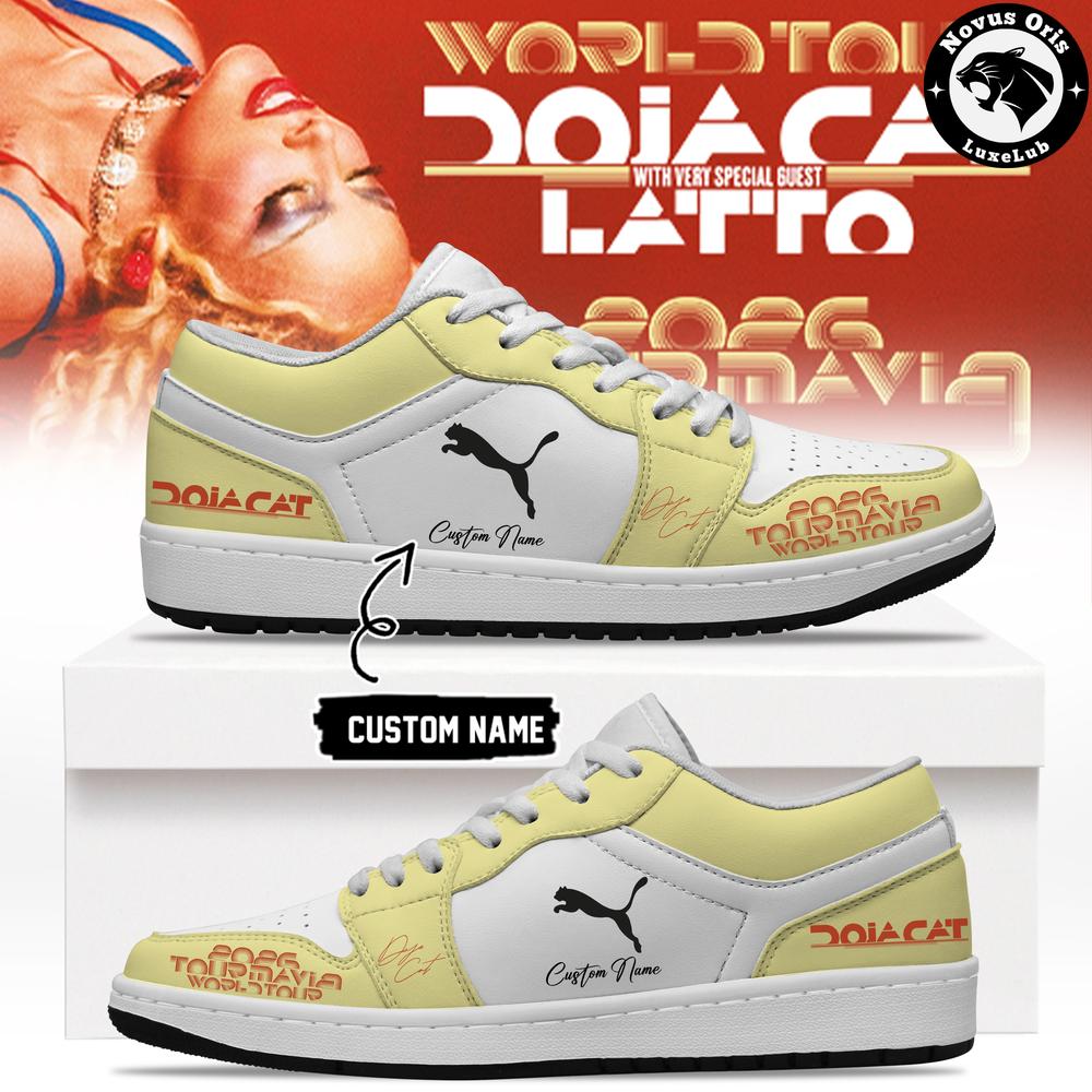 Doja Cat Tour Ma Vie World Tour 2026 Custom Air Force 1 - NovusOris Best Merch For Fans
