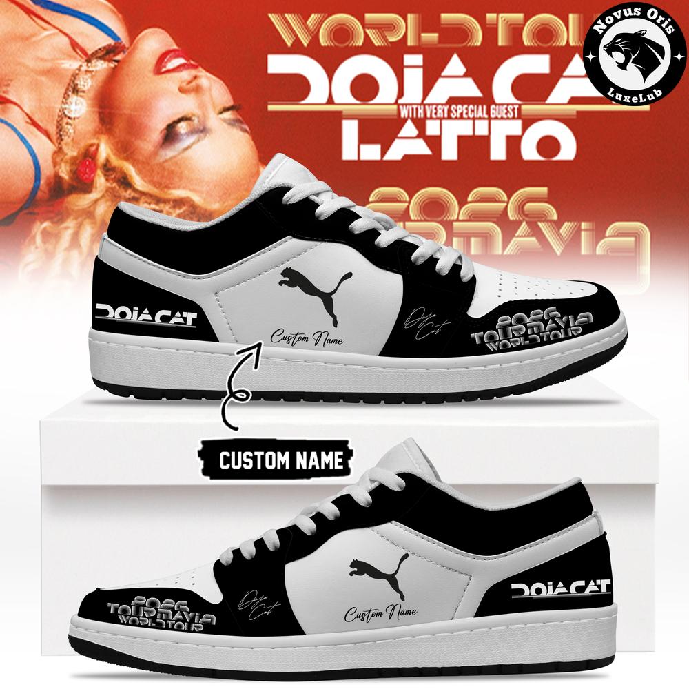 Doja Cat Tour Ma Vie World Tour 2026 Custom Air Force 1 - NovusOris Best Merch For Fans