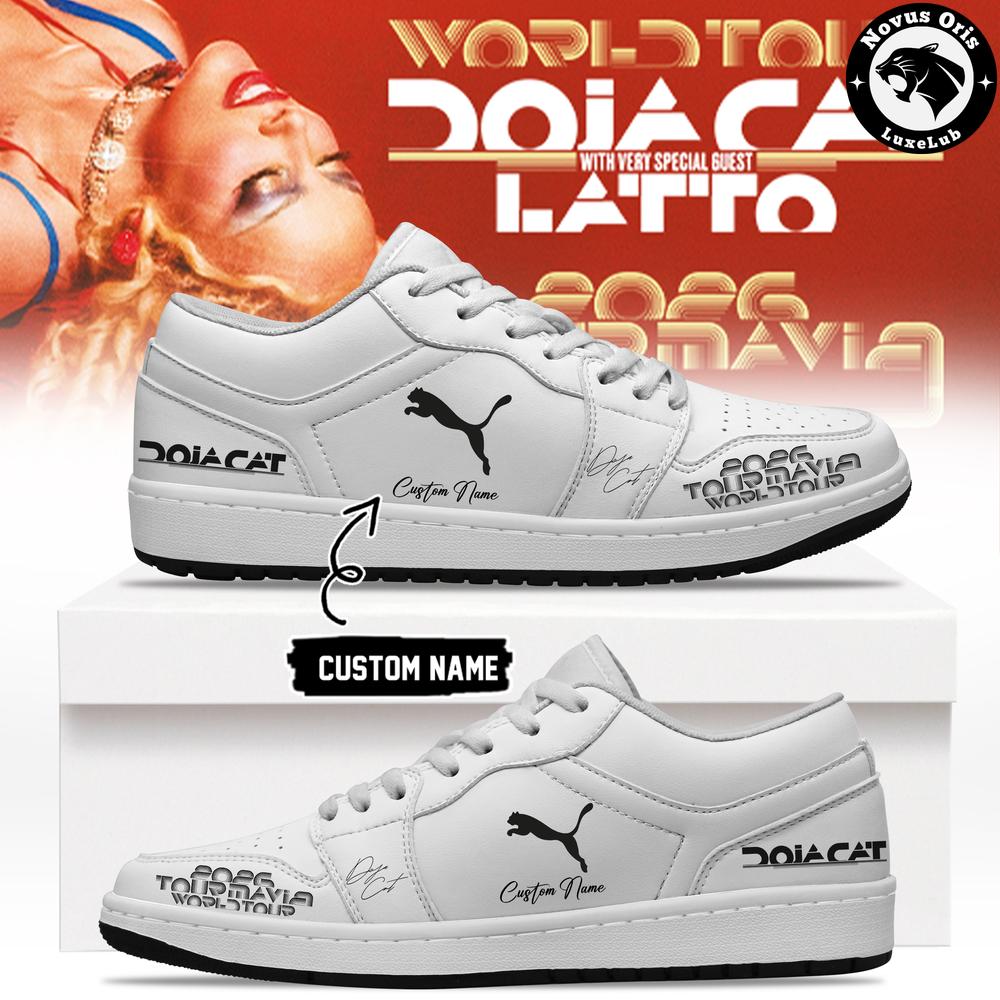 Doja Cat Tour Ma Vie World Tour 2026 Custom Air Force 1 - NovusOris Best Merch For Fans