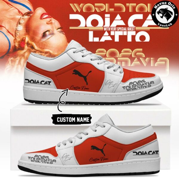 Doja Cat Tour Ma Vie World Tour 2026 Custom Air Force 1 - NovusOris Best Merch For Fans