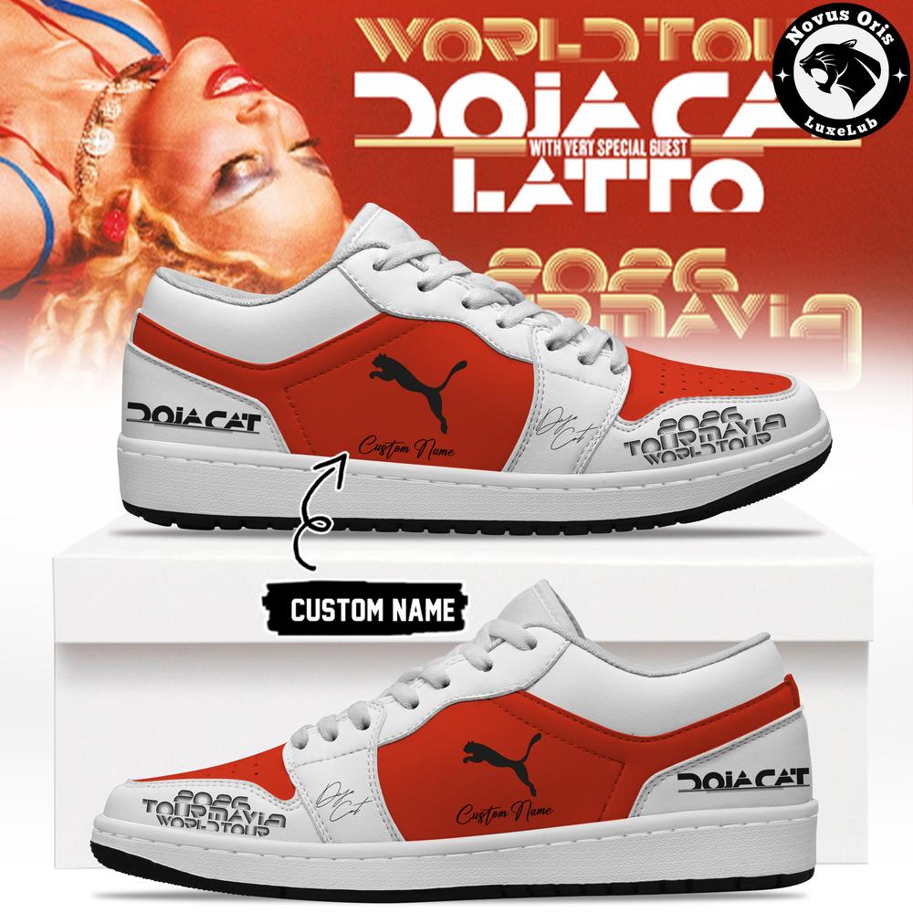 Doja Cat Tour Ma Vie World Tour 2026 Custom Air Force 1 - NovusOris Best Merch For Fans