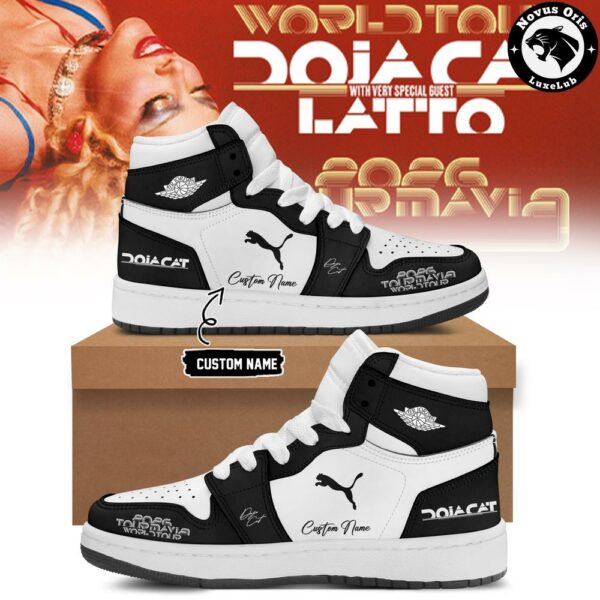 Doja Cat Tour Ma Vie World Tour 2026 Custom Air Jordan 1 - NovusOris Best Merch For Fans