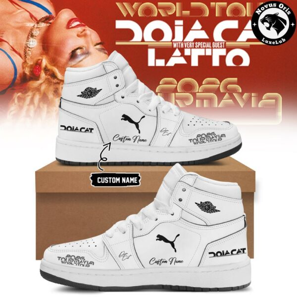 Doja Cat Tour Ma Vie World Tour 2026 Custom Air Jordan 1 - NovusOris Best Merch For Fans