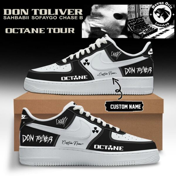 Don Toliver Octane Tour 2026 Custom Signed Air Force 1 - NovusOris Best Merch For Fans