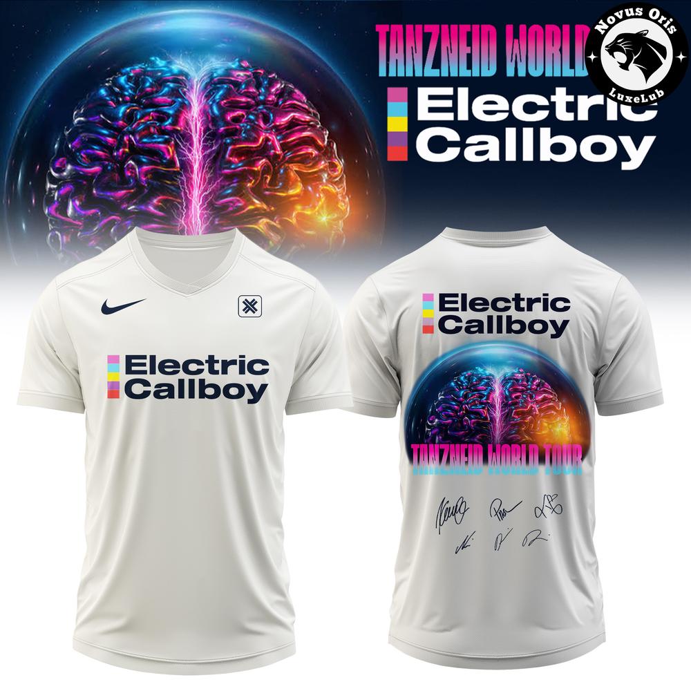 Electric Callboy Tanzneid World Tour 2026 Concert Football Jersey - NovusOris Best Merch For Fans