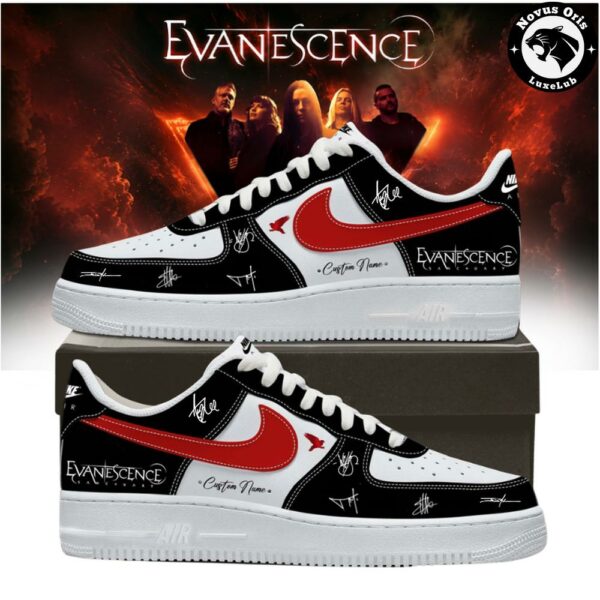 Evanescence Fallen Sanctuary 2026 World Tour Air Force 1 - NovusOris Best Merch For Fans