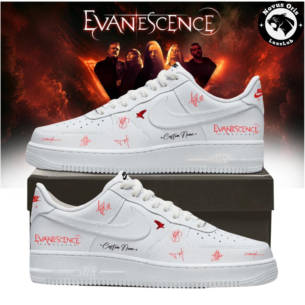 Evanescence Fallen Sanctuary 2026 World Tour Air Force 1 - NovusOris Best Merch For Fans