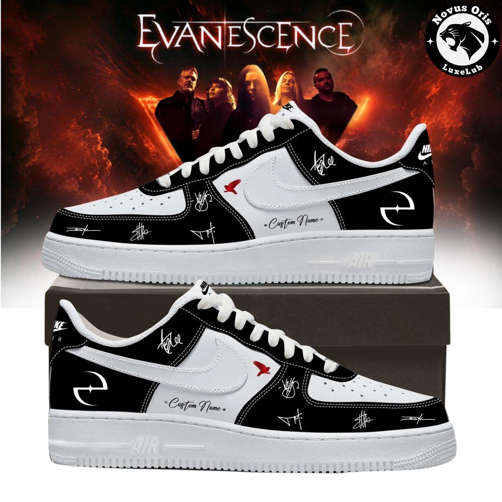 Evanescence Fallen Sanctuary 2026 World Tour Air Force 1 - NovusOris Best Merch For Fans