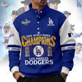 Personalized Los Angeles Dodgers Stand Collar Sweatshirt - THK117325 | Buy for only at THK BUY