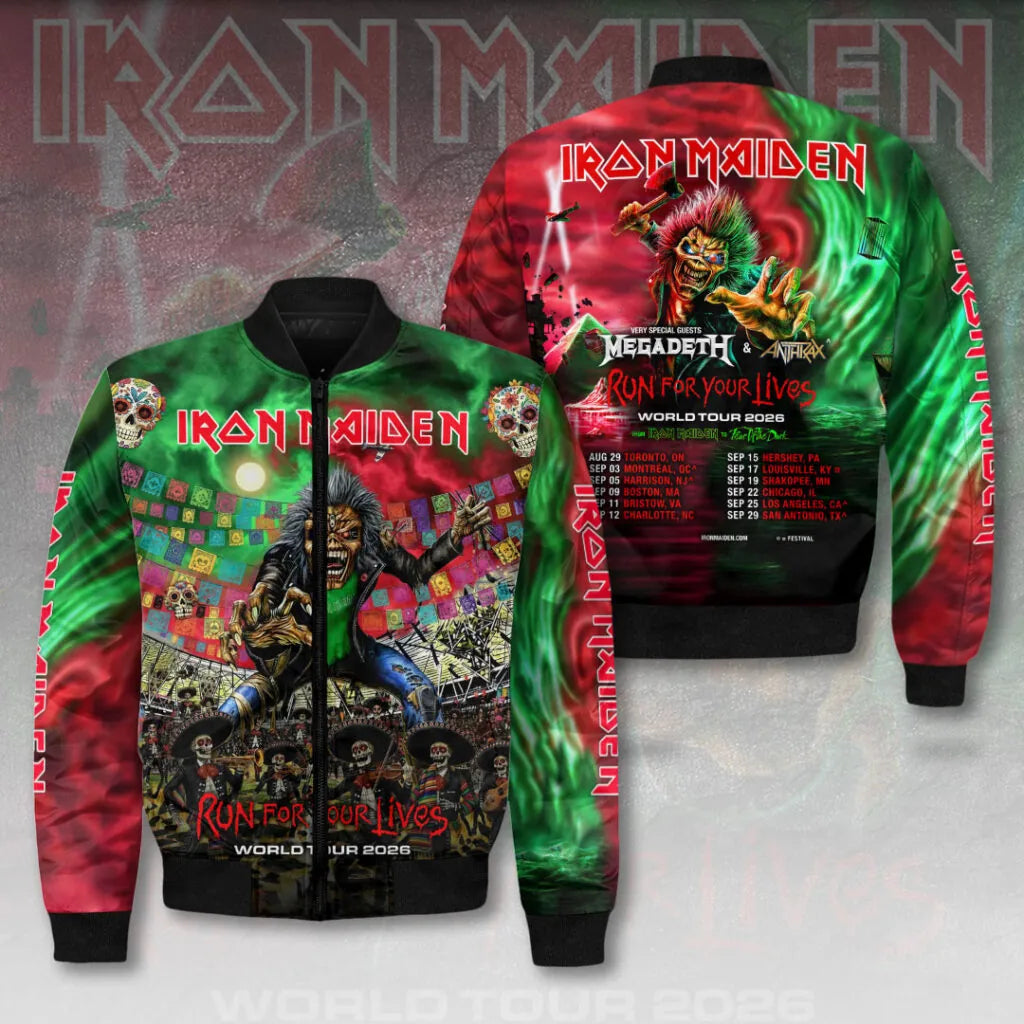 Iron Maiden 3D Bomber Jacket – THK118247 | Buy for only at THK BUY