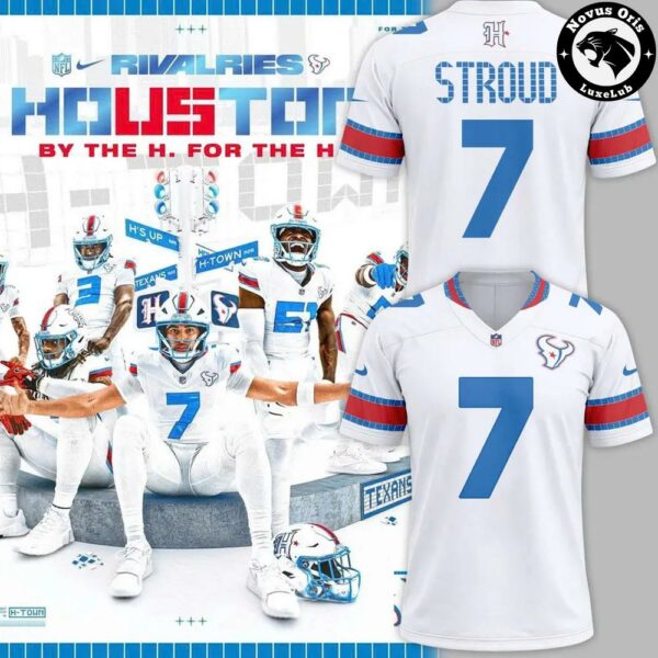 Houston Texans CJ Stroud 7 Rivalries 2026 Football Jersey - NovusOris Best Merch For Fans