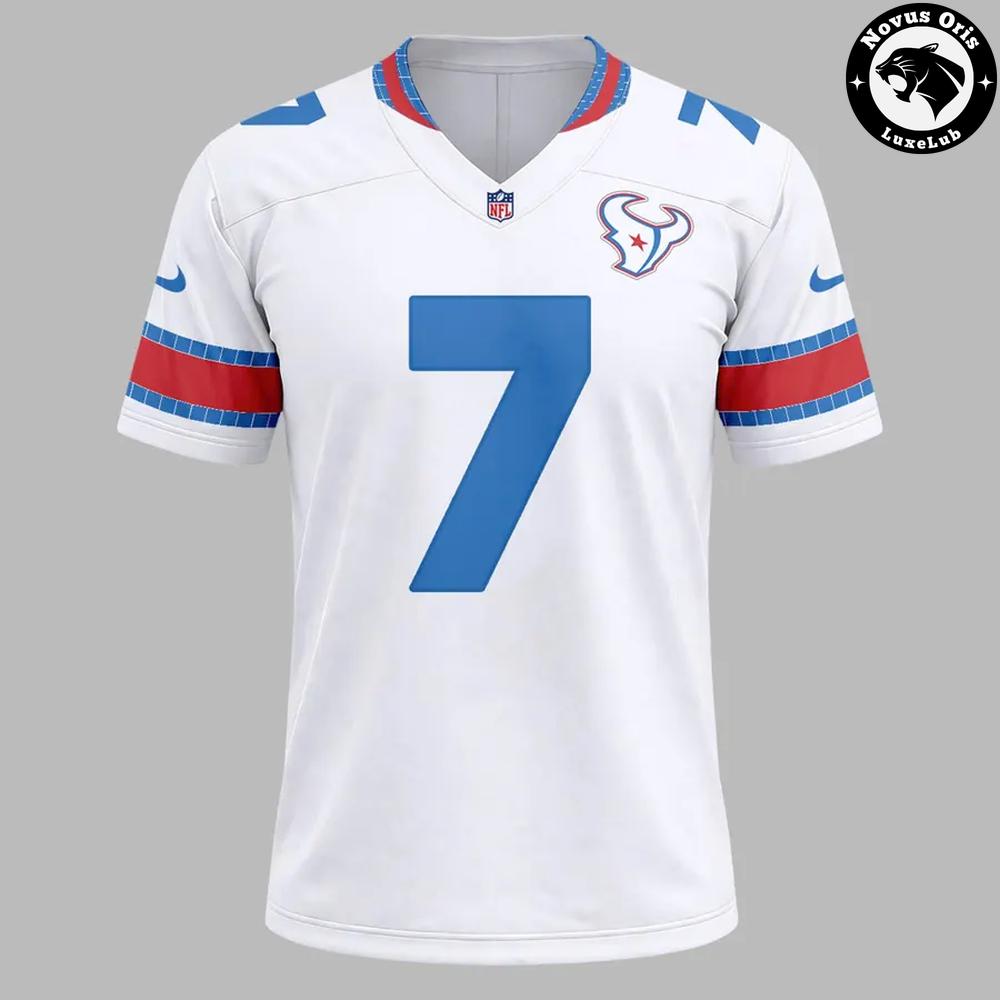 Houston Texans CJ Stroud 7 Rivalries 2026 Football Jersey - NovusOris Best Merch For Fans