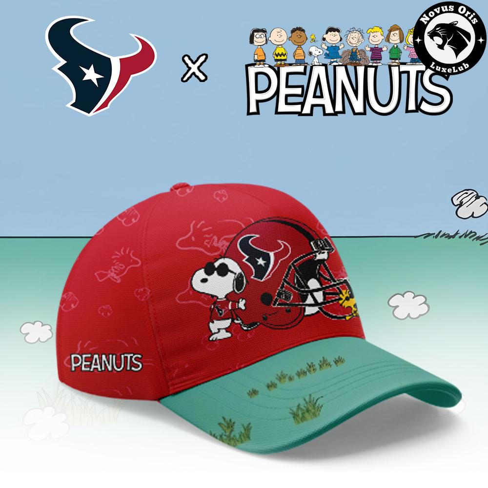 Houston Texans x Peanuts Snoopy 2026 Custom Limited Football Jersey - NovusOris Best Merch For Fans