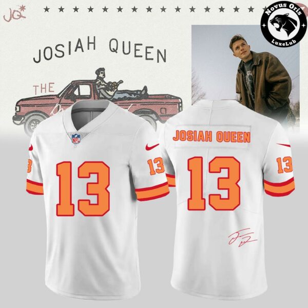 Josiah Queen The Damascus Road Tour 2027 Custom Football Jersey - NovusOris Best Merch For Fans