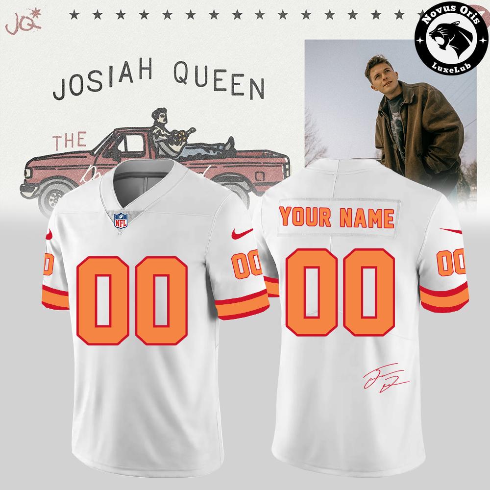 Josiah Queen The Damascus Road Tour 2027 Custom Football Jersey - NovusOris Best Merch For Fans