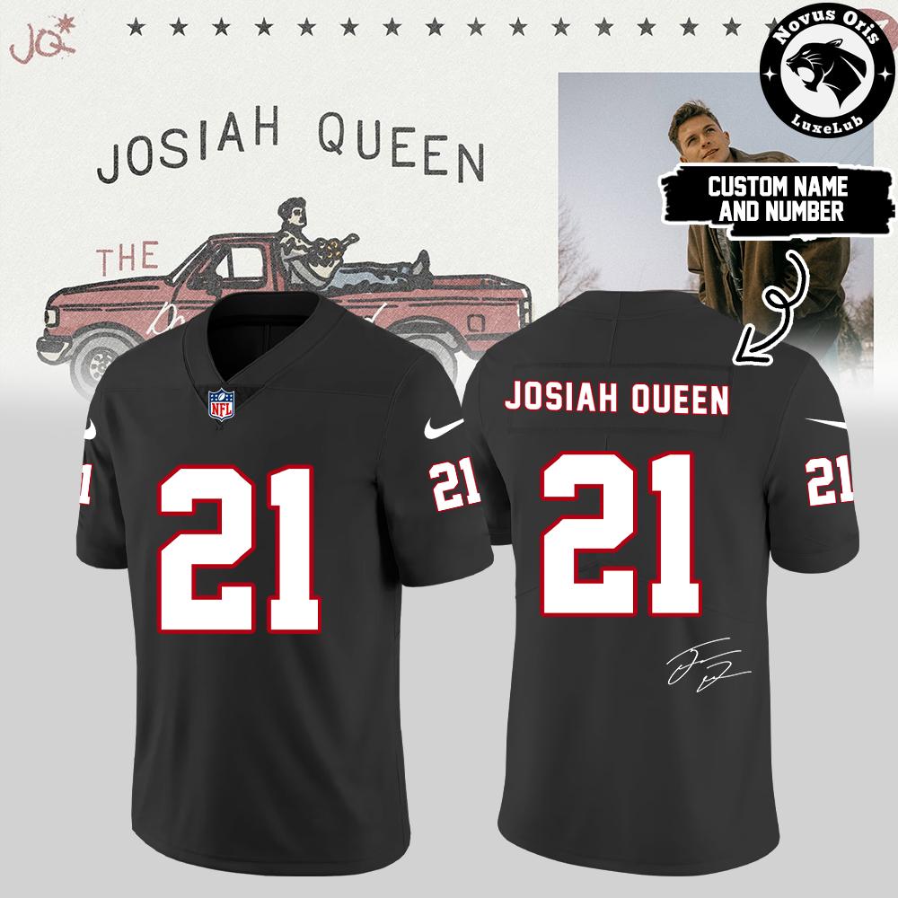 Josiah Queen The Damascus Road Tour 2027 Custom Football Jersey - NovusOris Best Merch For Fans