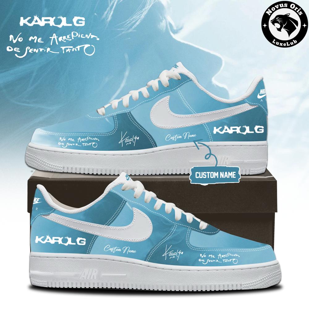 Karol G Album No Me Arrepiento de Sentir Tanto 2026 Air Force 1 - NovusOris Best Merch For Fans