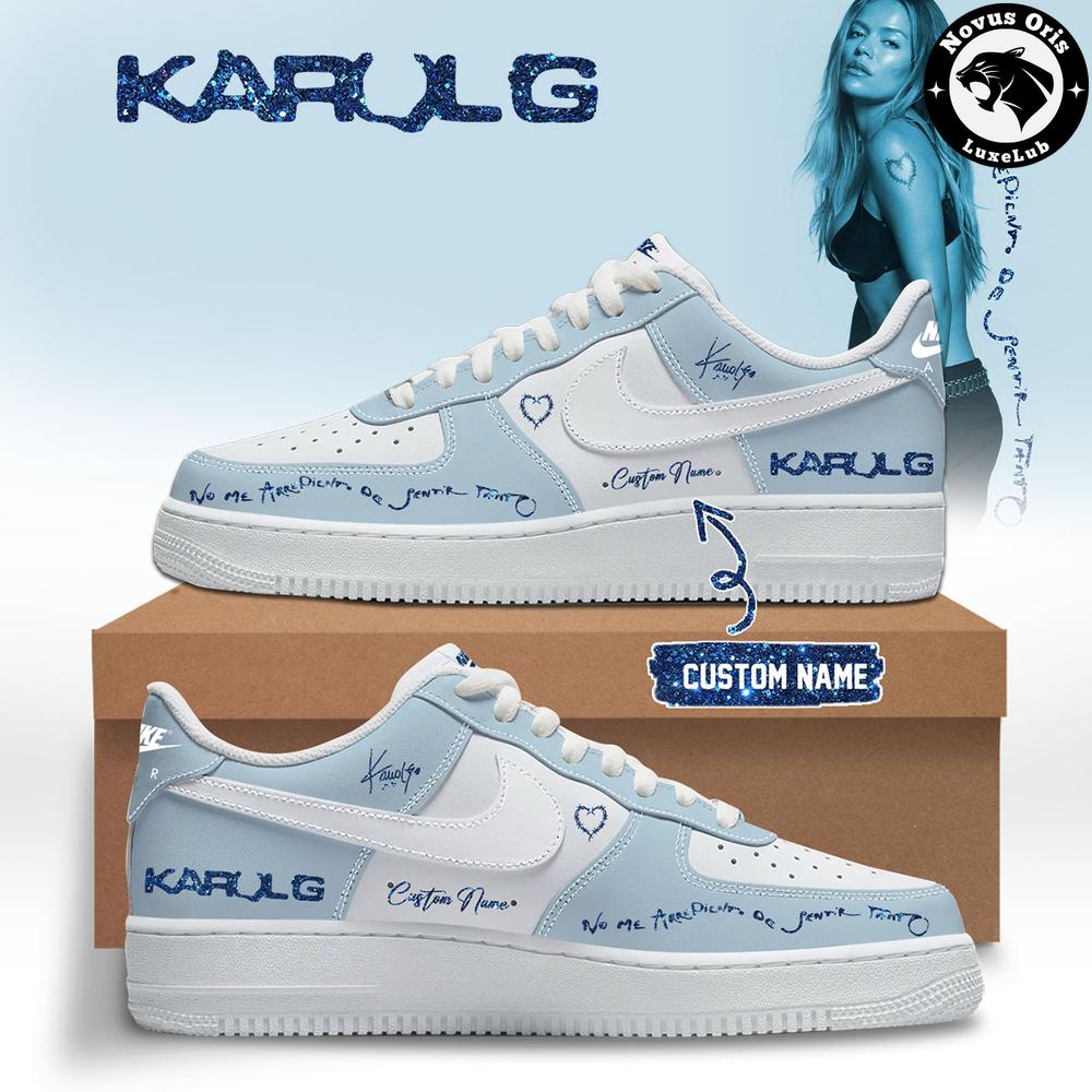 Karol G Album No Me Arrepiento de Sentir Tanto 2026 Air Force 1 - NovusOris Best Merch For Fans