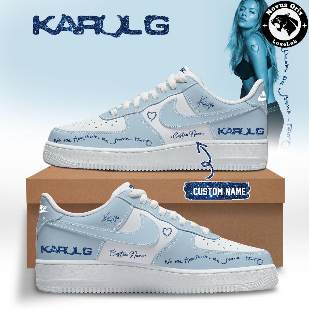 Karol G Album No Me Arrepiento de Sentir Tanto 2026 Air Force 1 - NovusOris Best Merch For Fans