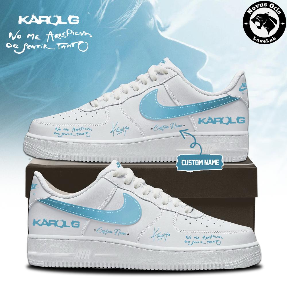Karol G Album No Me Arrepiento de Sentir Tanto 2026 Air Force 1 - NovusOris Best Merch For Fans