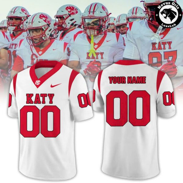 Katy Tigers High School Custom Football Jersey - NovusOris Best Merch For Fans