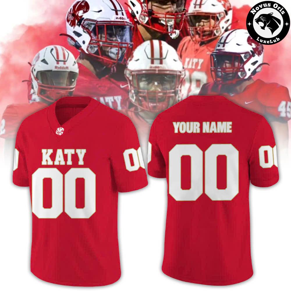Katy Tigers High School Custom Football Jersey - NovusOris Best Merch For Fans