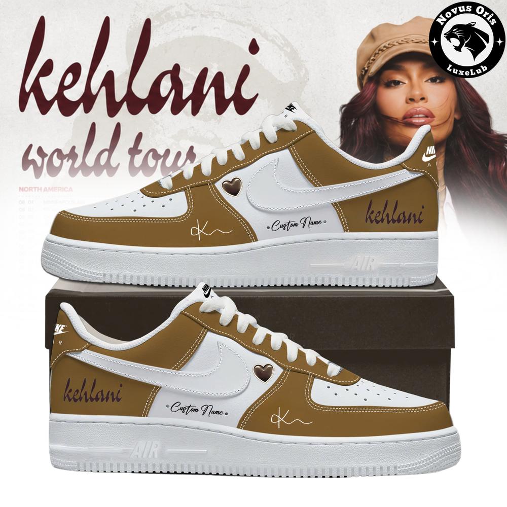 Kehlani x World Tour 2026 North America Custom Air Force 1 - NovusOris Best Merch For Fans