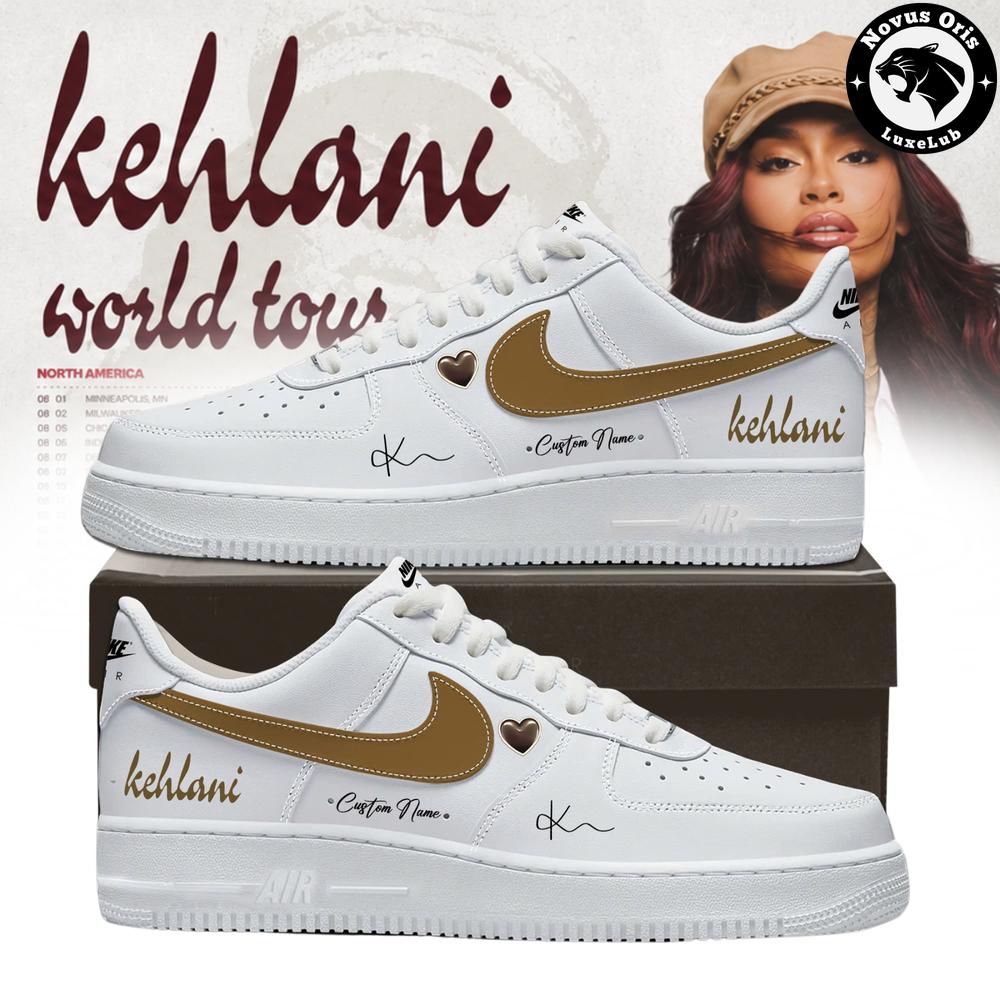 Kehlani x World Tour 2026 North America Custom Air Force 1 - NovusOris Best Merch For Fans