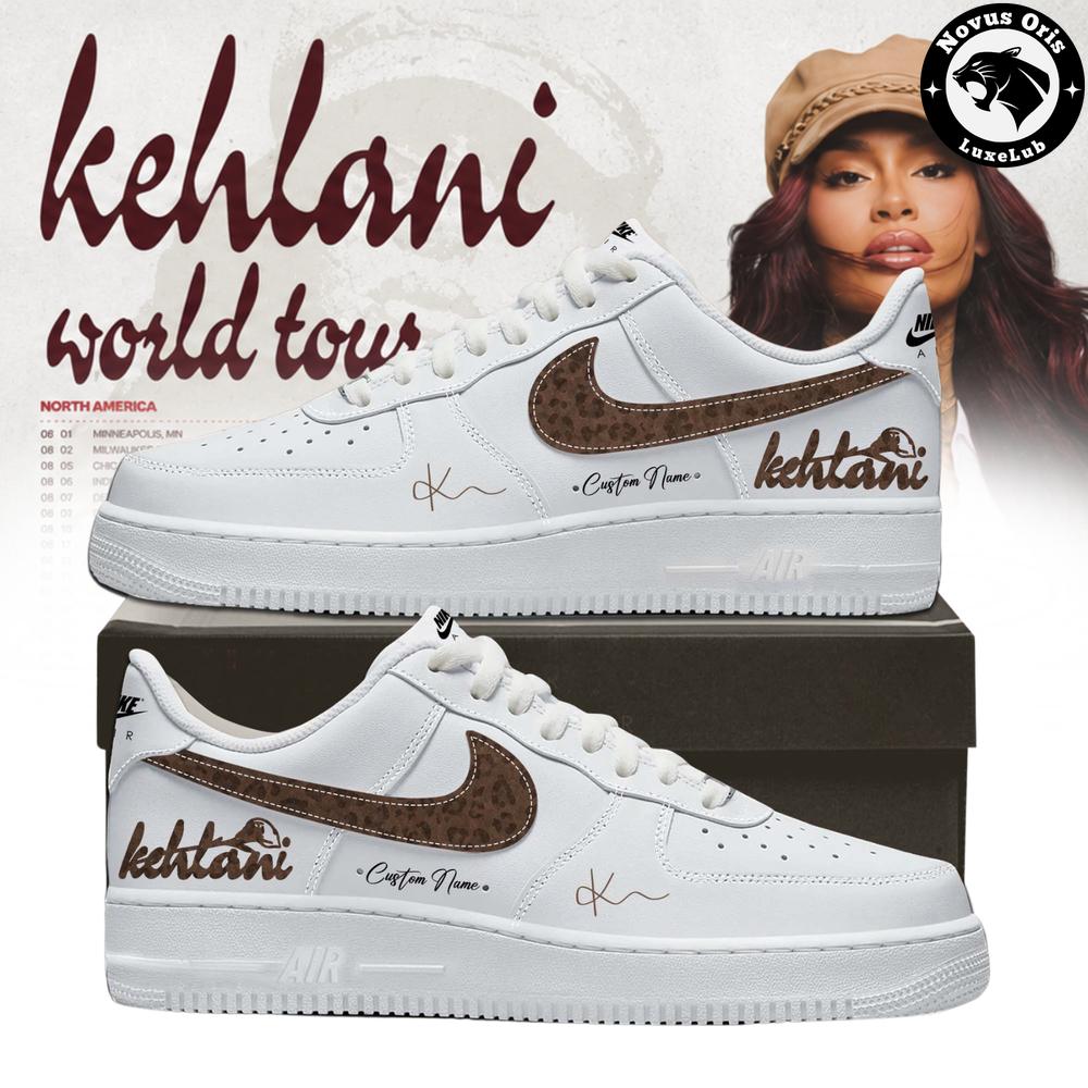 Kehlani x World Tour 2026 North America Custom Air Force 1 - NovusOris Best Merch For Fans