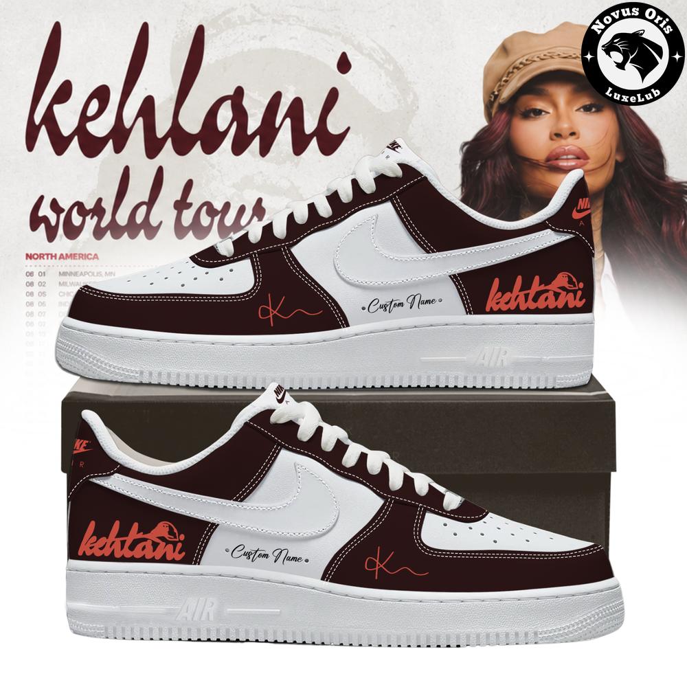 Kehlani x World Tour 2026 North America Custom Air Force 1 - NovusOris Best Merch For Fans