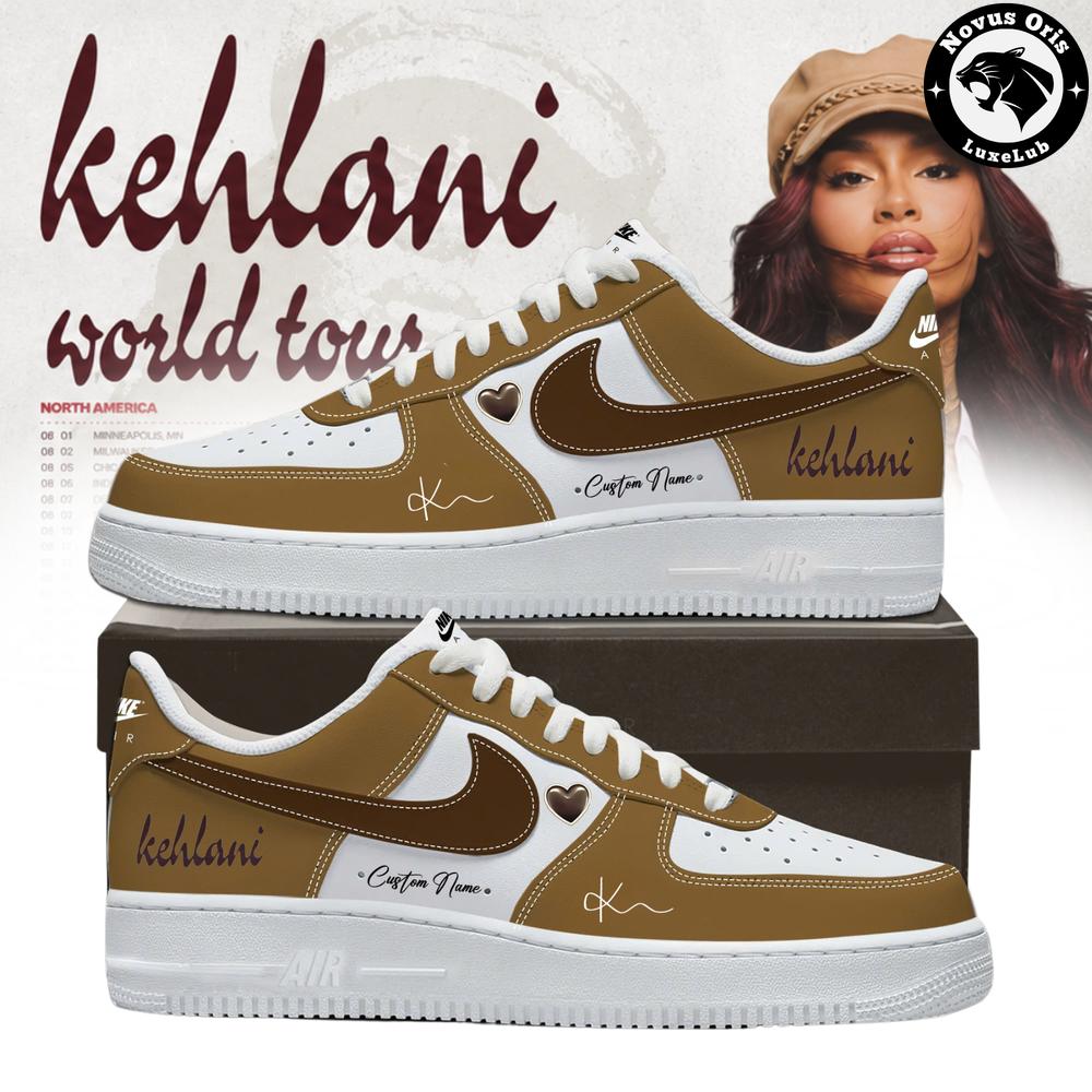 Kehlani x World Tour 2026 North America Custom Air Force 1 - NovusOris Best Merch For Fans