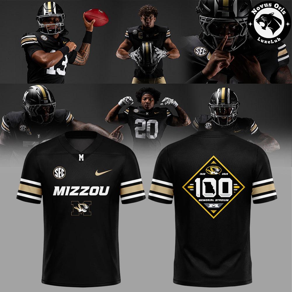 Missouri Tigers Mizzou Memorial Stadium 100th Anniversary Football Jersey - NovusOris Best Merch For Fans