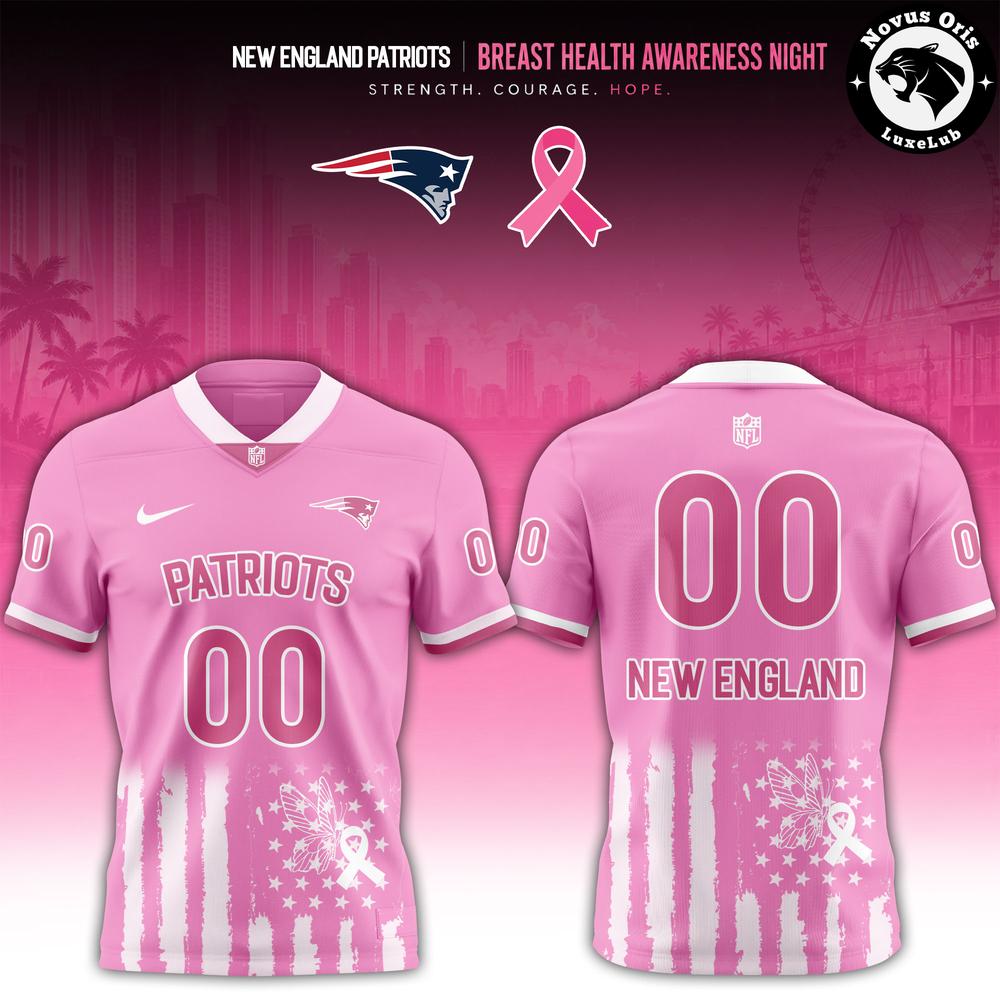 NFL Breast Health Awareness Night 2026 Pink Ribbon Football Jersey - NovusOris Best Merch For Fans