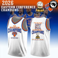 New York Knicks 5X Eastern Conference Champions Basketball Jersey - NovusOris Best Merch For Fans