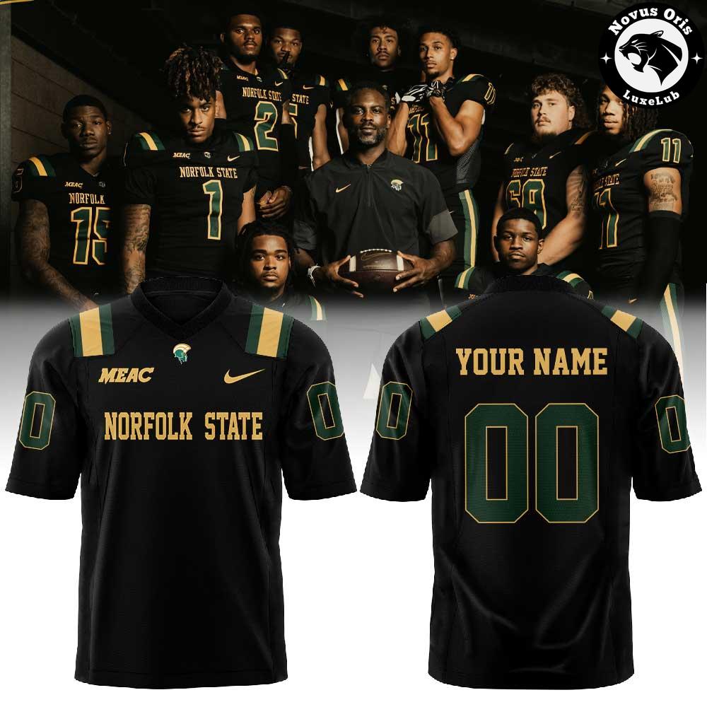 Norfolk State Spartans Football Dark Mode Activated Football Jersey - NovusOris Best Merch For Fans