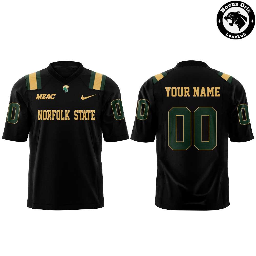 Norfolk State Spartans Football Dark Mode Activated Football Jersey - NovusOris Best Merch For Fans