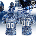 Old Dominion Monarchs 2026 College Football Custom Blue Camo Jersey - NovusOris Best Merch For Fans