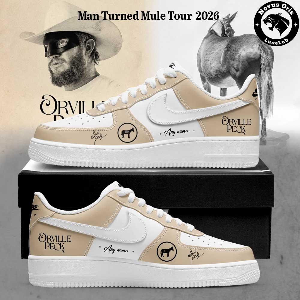 Orville Peck Man Turned Mule Tour 2026 Air Force 1 - NovusOris Best Merch For Fans