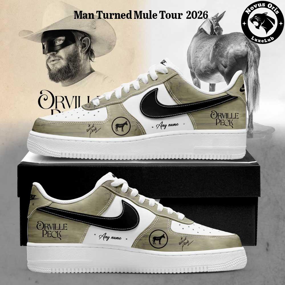 Orville Peck Man Turned Mule Tour 2026 Air Force 1 - NovusOris Best Merch For Fans