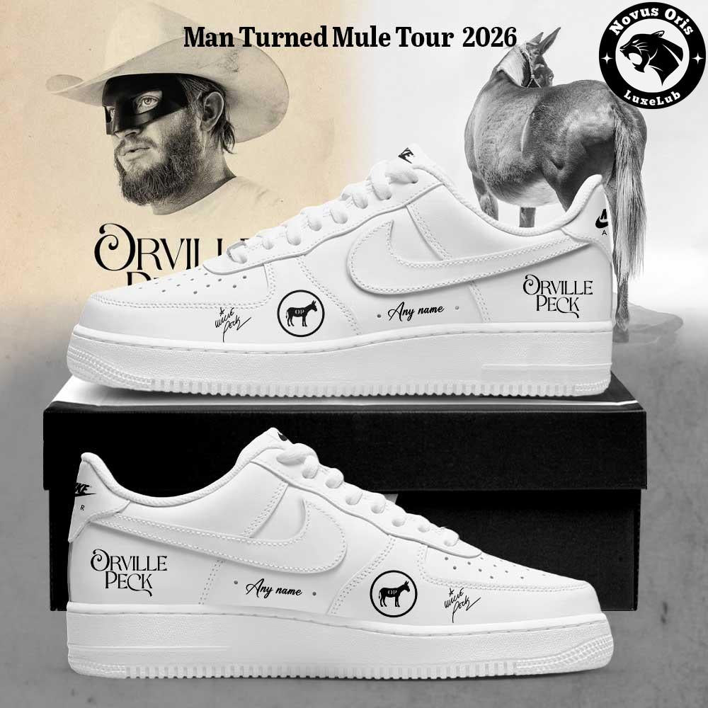 Orville Peck Man Turned Mule Tour 2026 Air Force 1 - NovusOris Best Merch For Fans