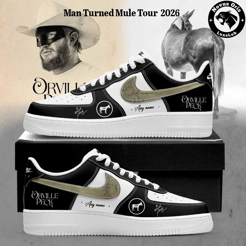 Orville Peck Man Turned Mule Tour 2026 Air Force 1 - NovusOris Best Merch For Fans