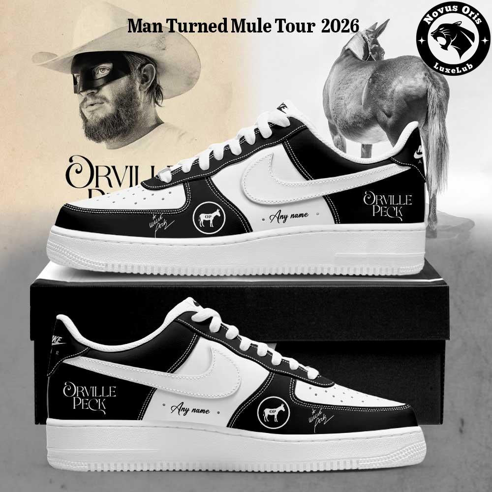 Orville Peck Man Turned Mule Tour 2026 Air Force 1 - NovusOris Best Merch For Fans