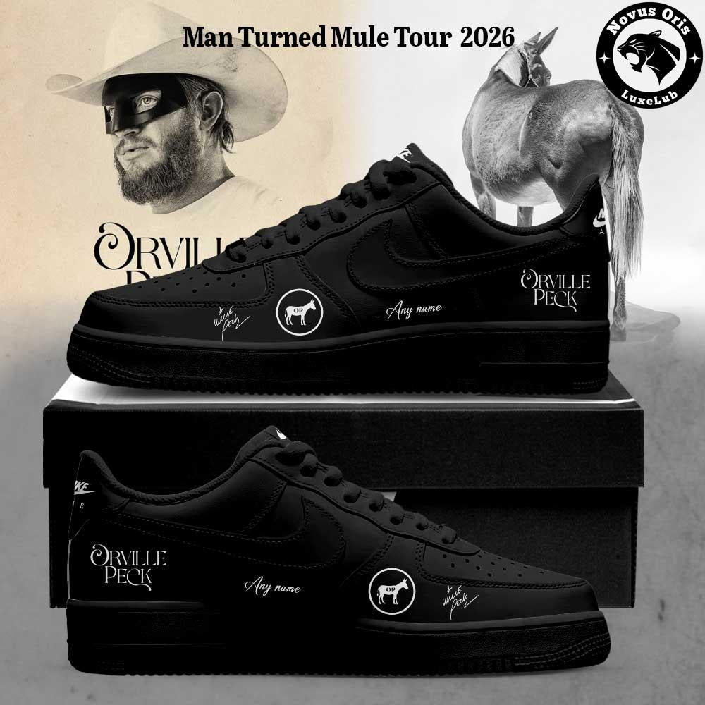 Orville Peck Man Turned Mule Tour 2026 Air Force 1 - NovusOris Best Merch For Fans