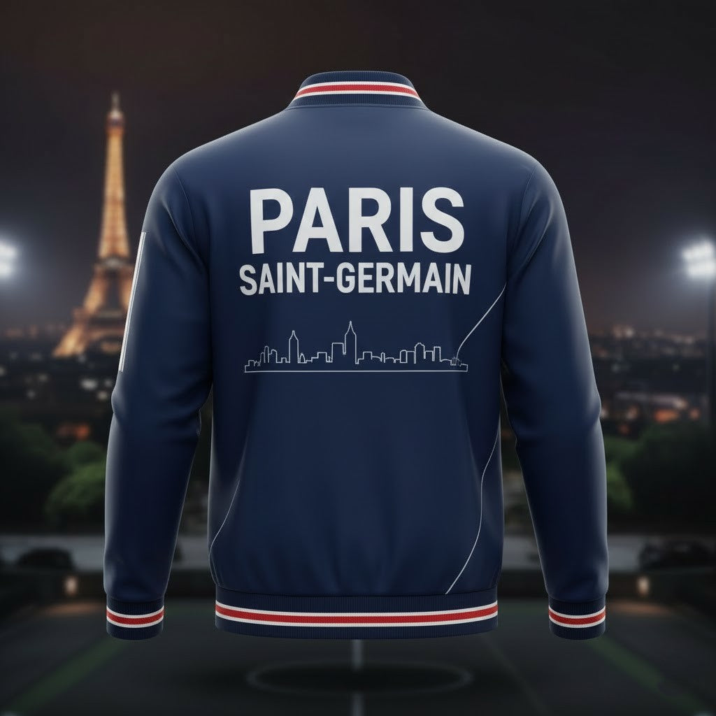 PSG Varsity Track Jacket – The Ultimate Fusion of Parisian Elegance and Streetwear Dominance - LeagueLockerGear