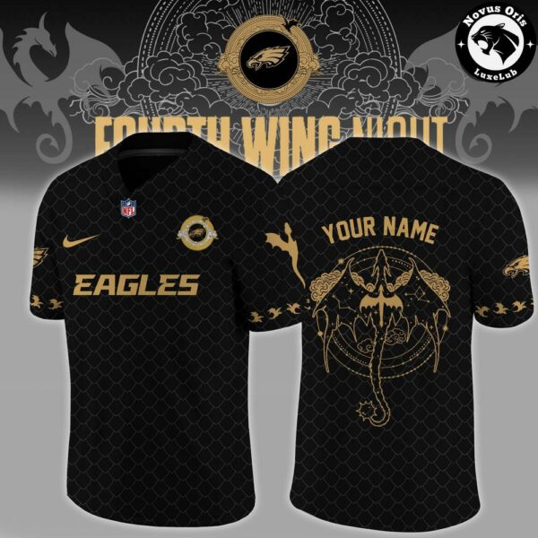 Philadelphia Eagles Fourth Wing Night 2026 Custom Football Jersey - NovusOris Best Merch For Fans